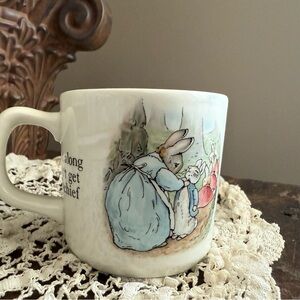 Peter Rabbit Wedgwood White Mug